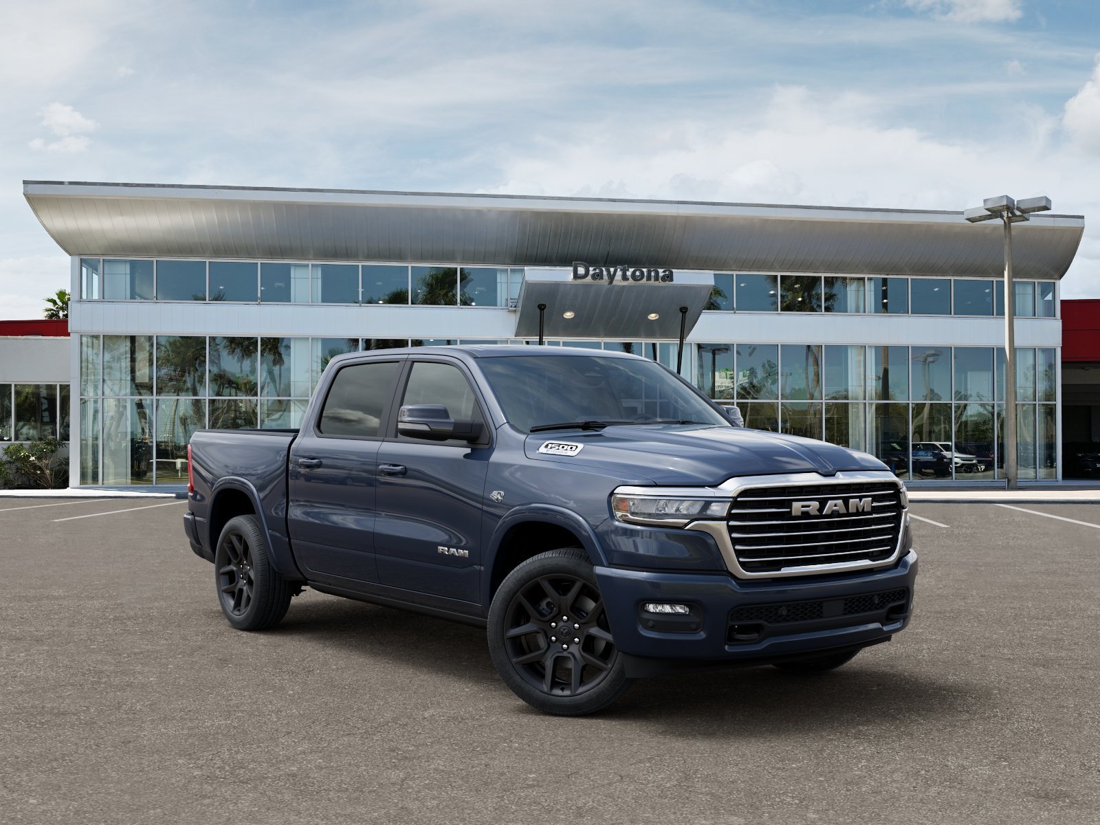 New 2026 Forged Blue Metallic RAM Laramie image 31