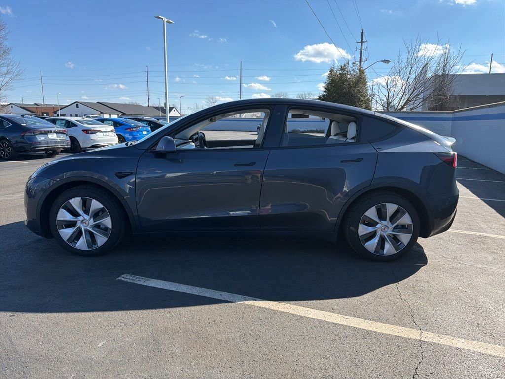 Used 2021 Tesla Model Y Long Range with VIN 5YJYGDEE0MF070289 for sale in Indianapolis, IN