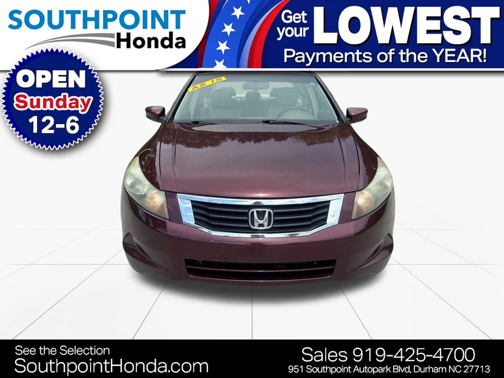 Used 2009 Crystal Black Pearl Honda EX-L image 2
