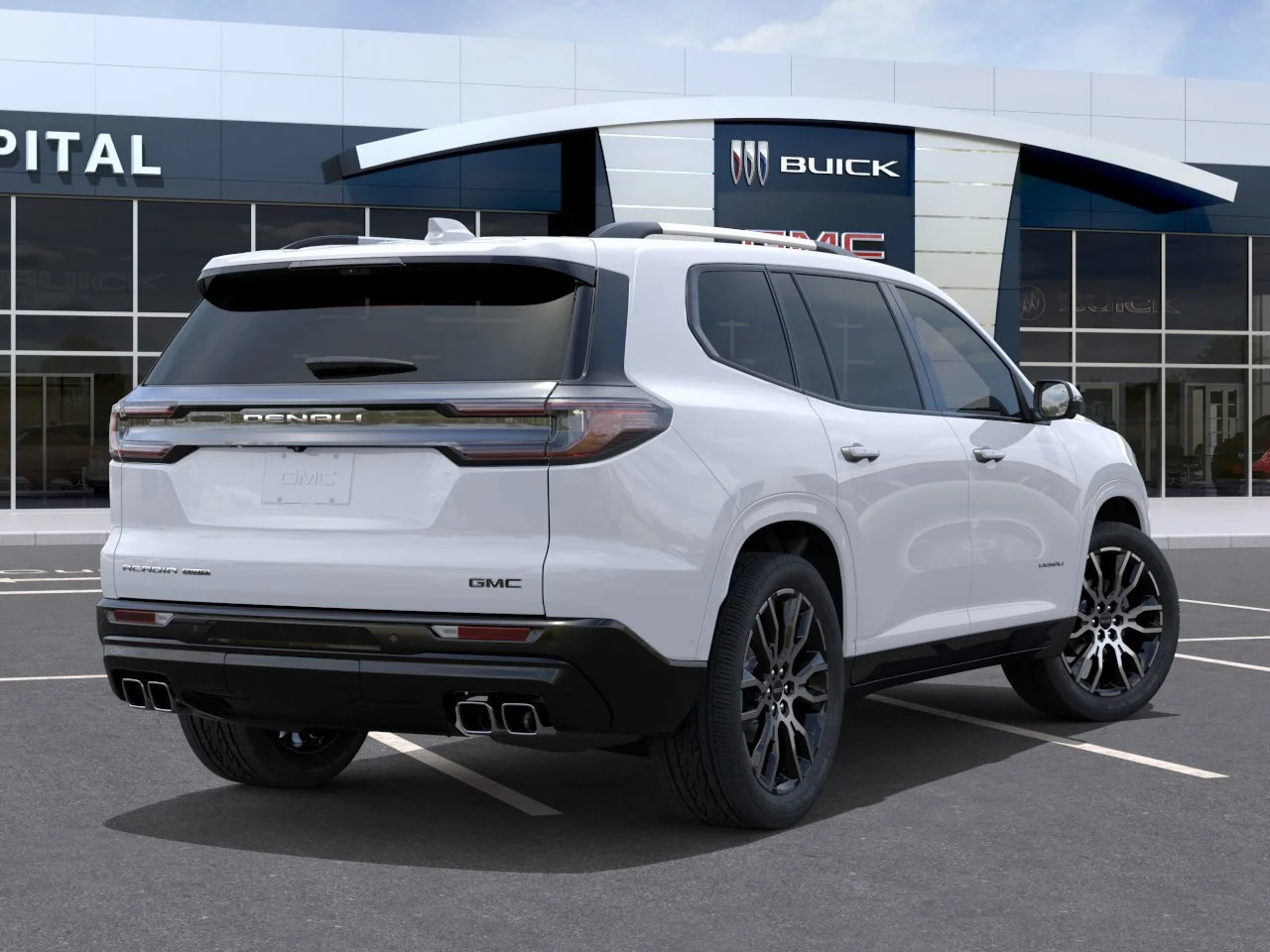 New 2026 GLACIER WHITE TRICOAT GMC Denali Ultimate image 5