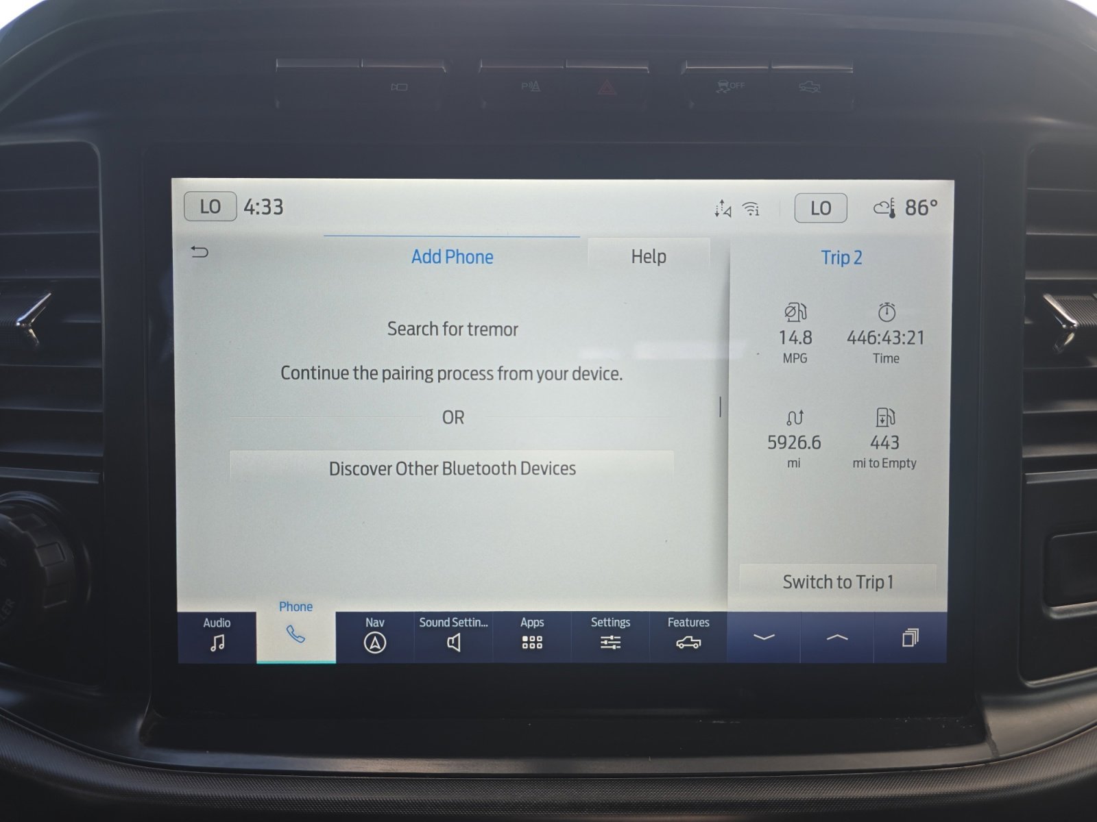 Used 2022 Black Metallic Ford Tremor image 16
