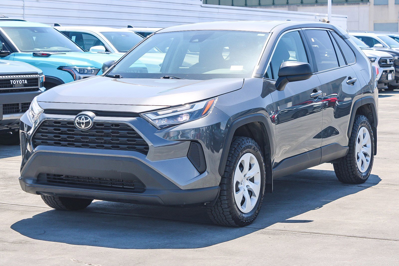 Used 2023 Magnetic Gray Metallic Toyota LE image 3