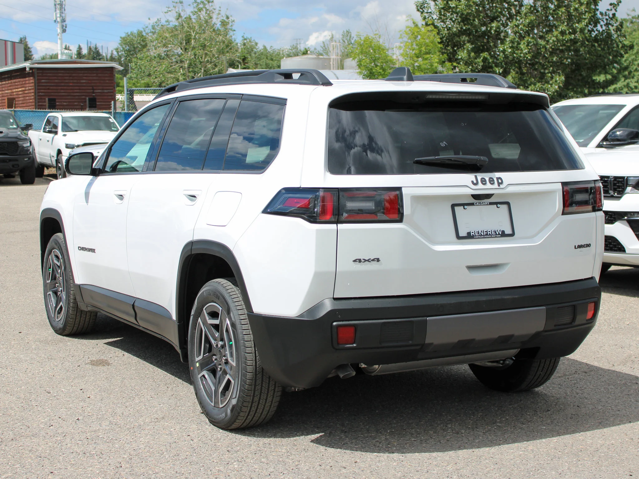 New 2026 White Jeep Laredo * Hybrid image 3
