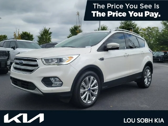 Used 2018 White Ford Titanium image 1