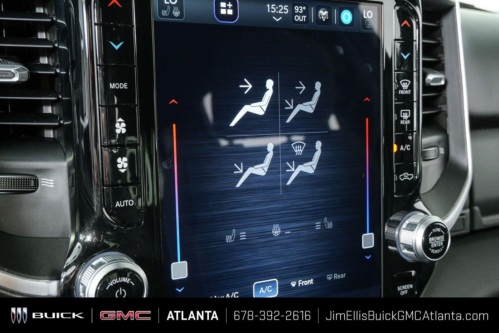 Used 2023 Granite Crystal Metallic Clearcoat Ram Big Horn image 16