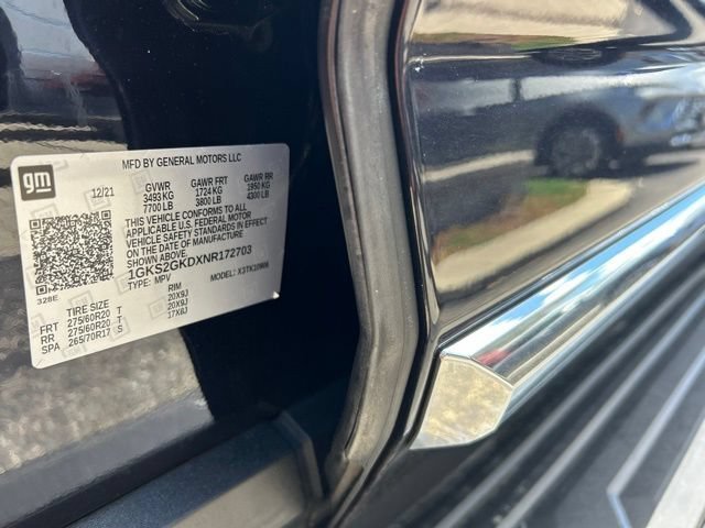 Used 2022 Midnight Blue Metallic GMC SLT image 48