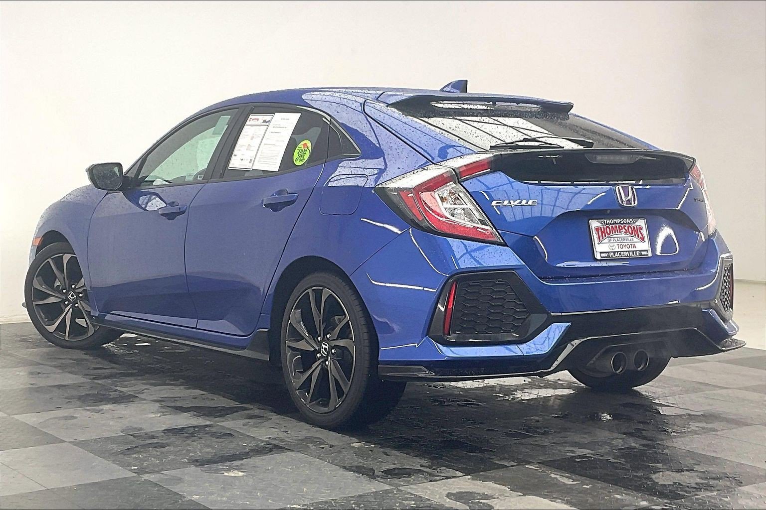 Used 2019 Aegean Blue Metallic Honda Sport image 10