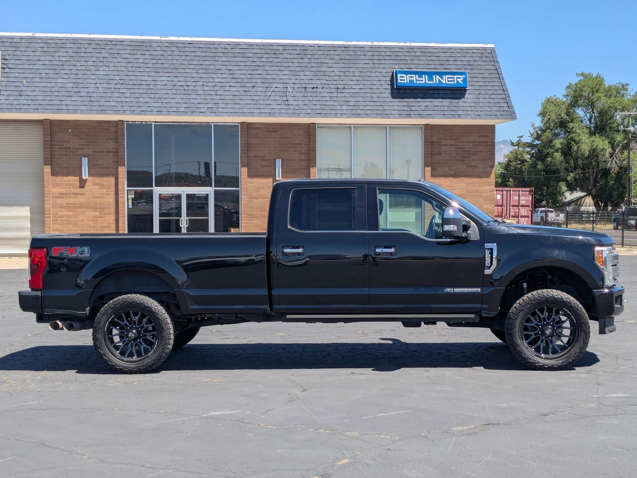 Used 2018 Shadow Black Ford Platinum image 2