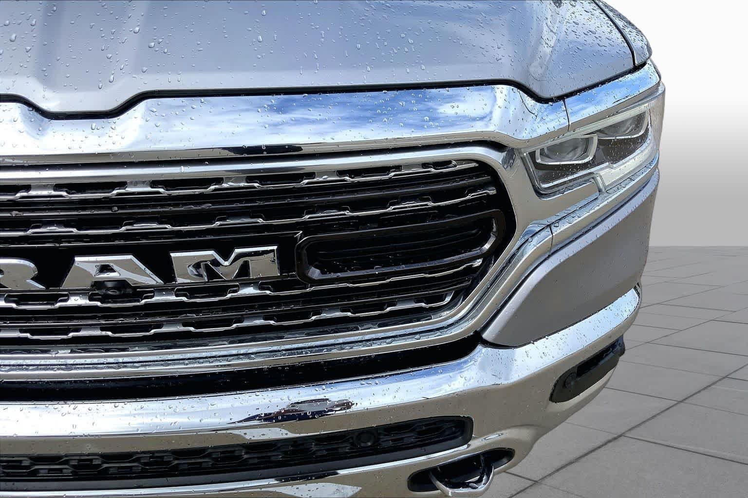 Used 2022 Billet Silver Metallic Clearcoat Ram Limited image 29