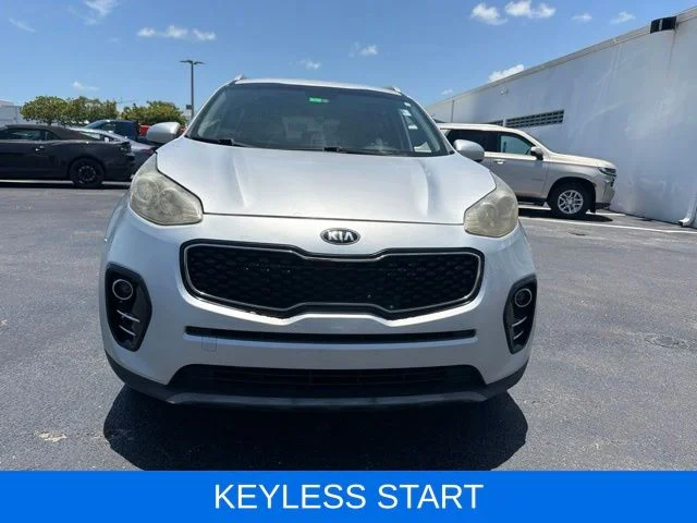 Used 2017 Silver Kia EX image 2