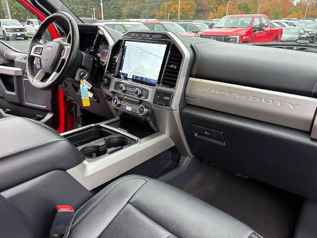 Used 2022 Red Ford Lariat image 18