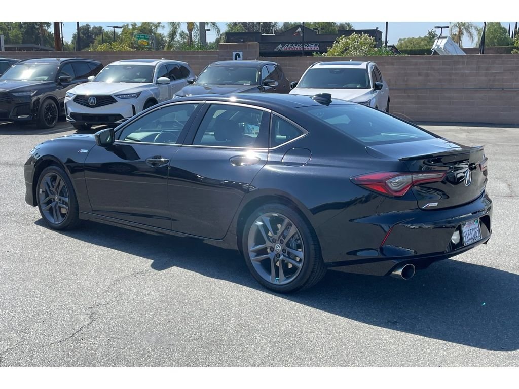 Used 2025 Majestic Black Pearl Acura w/A-Spec Package image 3