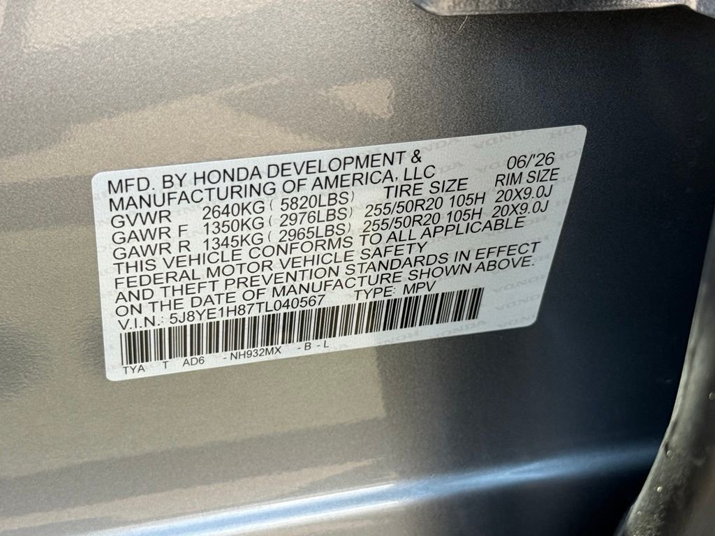 New 2026 Solar Silver Metallic Acura Advance Package image 30