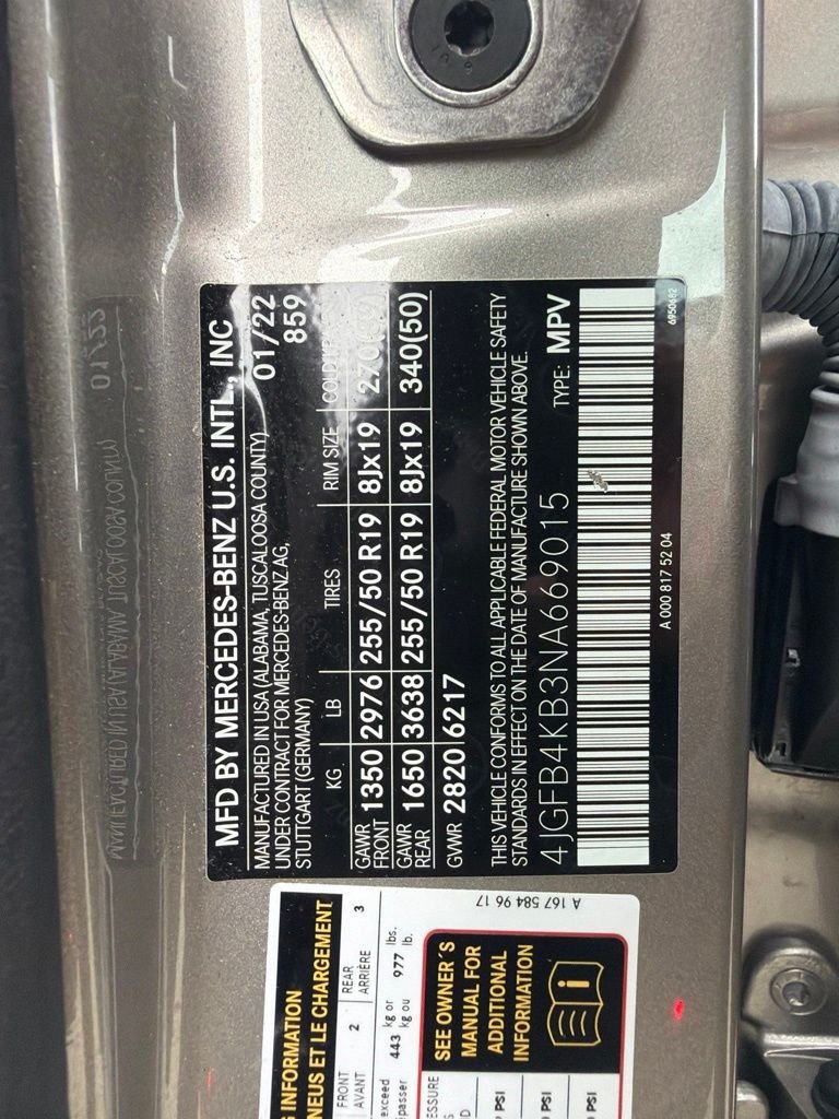 Used 2022 Silver Mercedes-Benz GLE 350 image 24