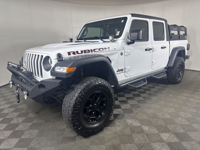 Used 2022 Bright White Clearcoat Jeep Rubicon image 8