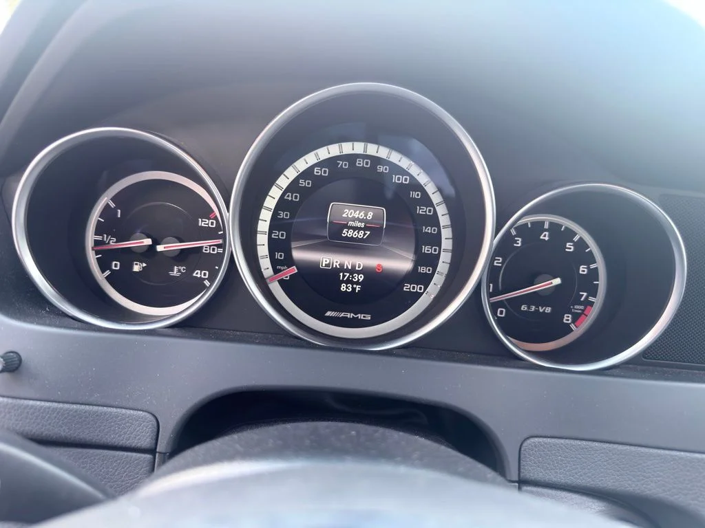 Used 2013 Black Mercedes-Benz C 63 AMG® image 54