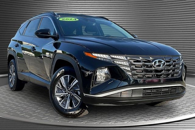 Certified Used 2024 Black Hyundai Blue image 3