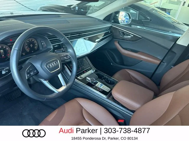 Used 2023 Blue Audi 55 Prestige image 8