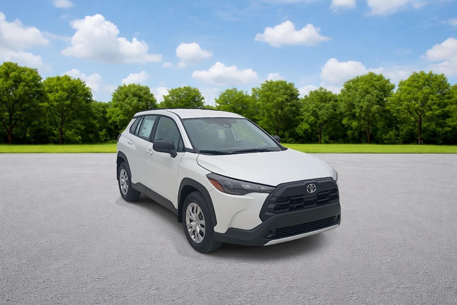 Wind Chill Pearl 1 2026 Toyota Corolla Cross L FWD SUV / Crossover Front-Wheel Drive Continuously Variable Transmission