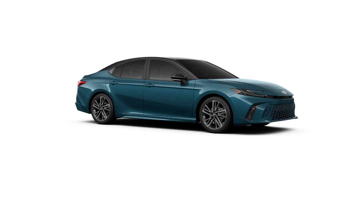 New 2027 Ocean Gem with Midnight Black Metallic roof Toyota XSE image 14