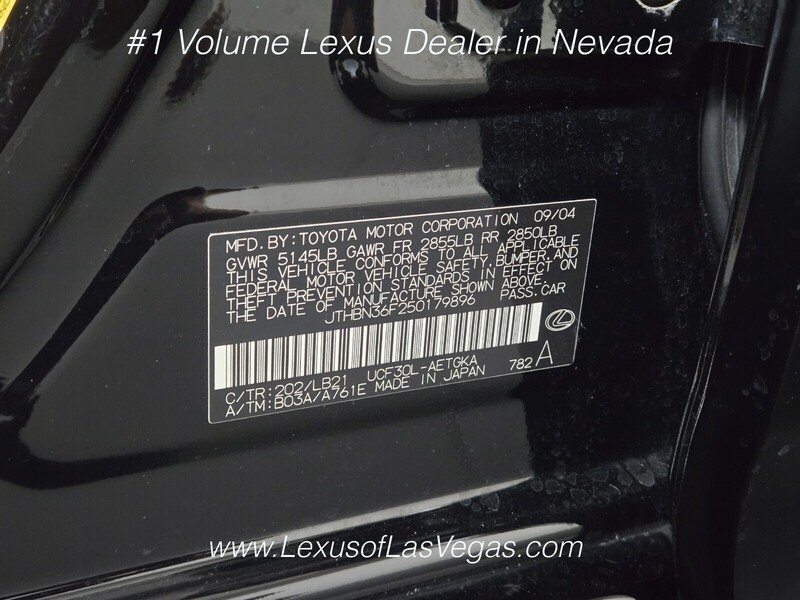 Used 2005 Black Onyx Lexus 430 image 30