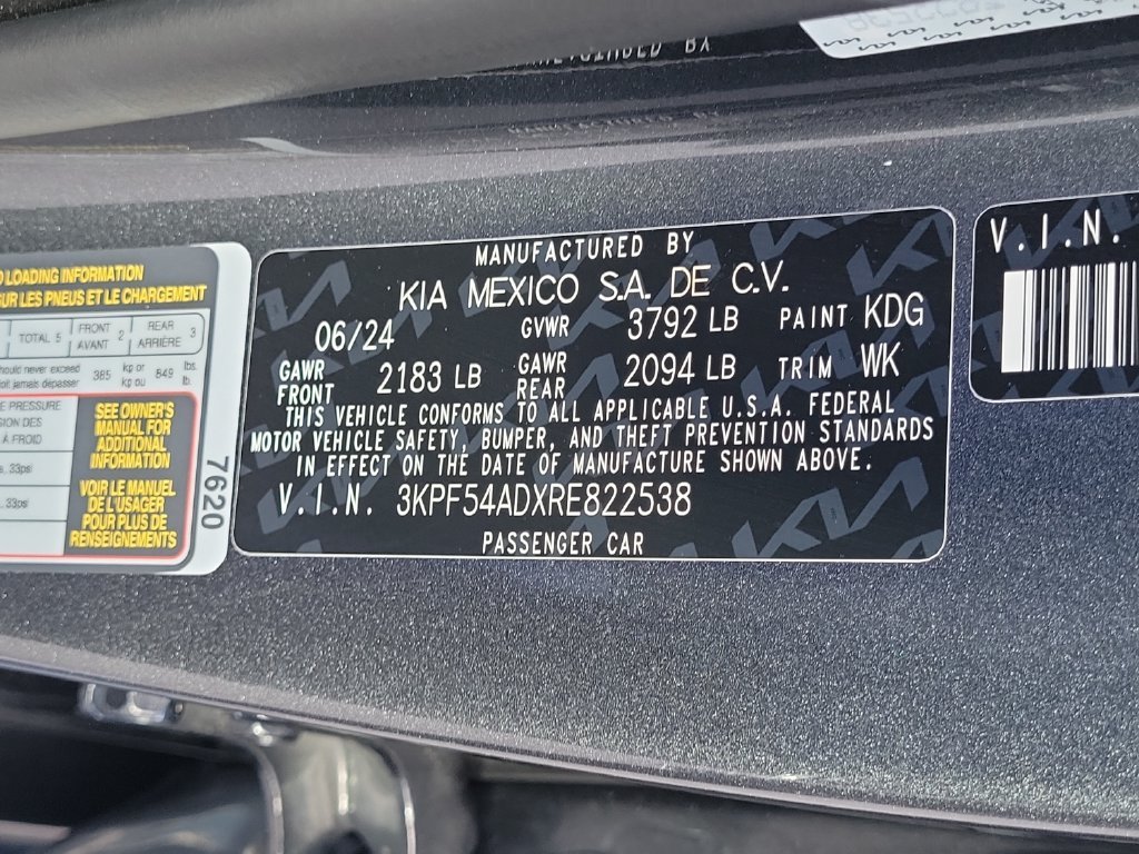 Used 2024 Gray Kia GT-Line image 26