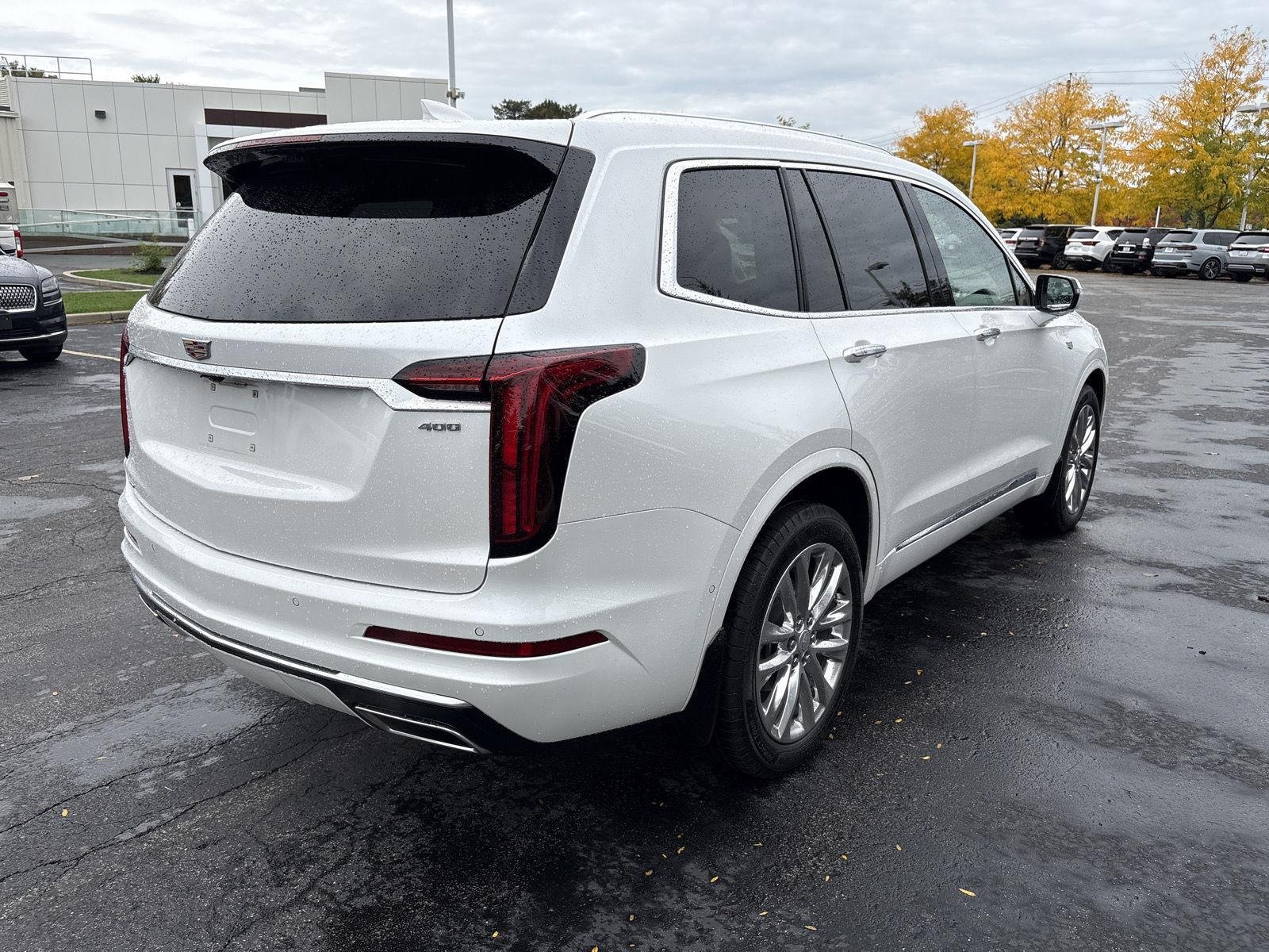Used 2025 Crystal White Tricoat Cadillac AWD Premium Luxury image 23