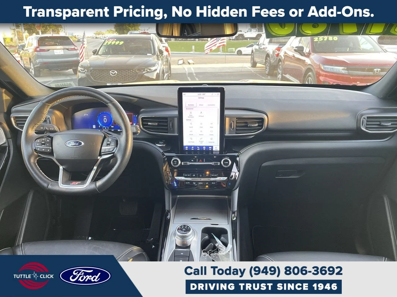 Used 2023 AGATE BLACK METAL Ford ST image 21