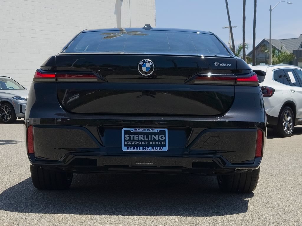 New 2026 Black Sapphire Metallic BMW 740i image 16