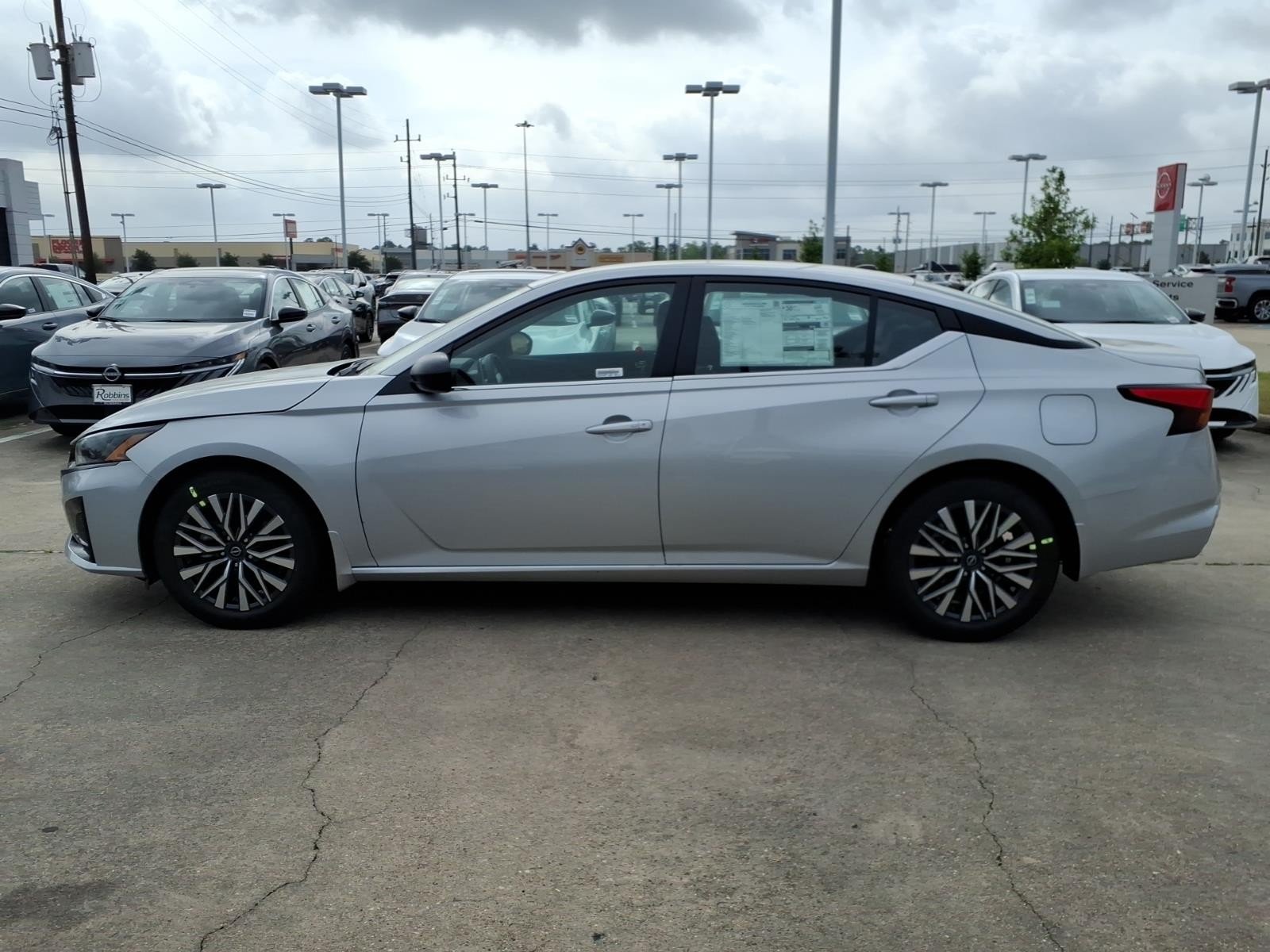 2026 Nissan Altima SV Silver at Robbins Nissan