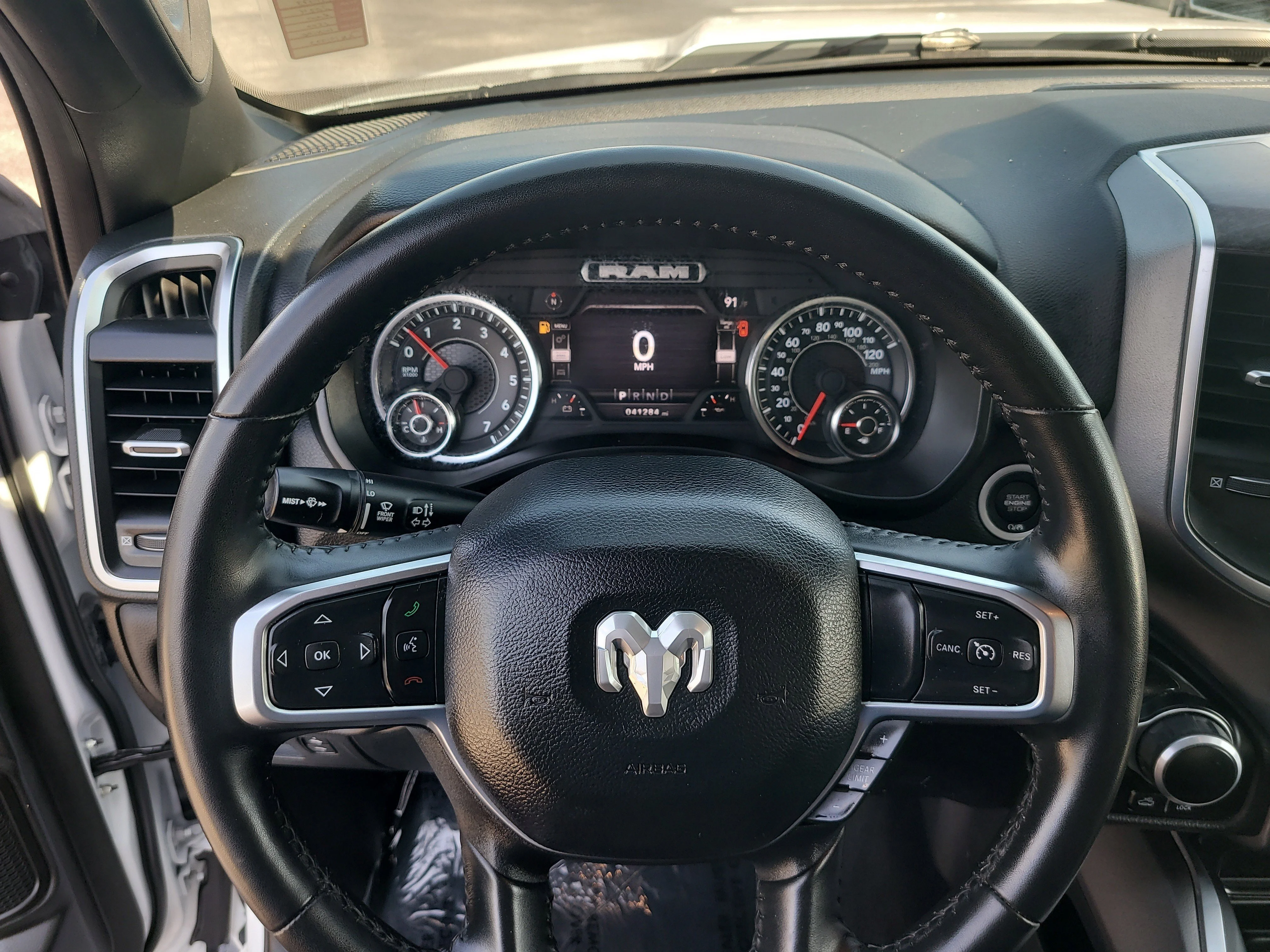 Used 2024 Bright White Clearcoat Ram Big Horn image 25
