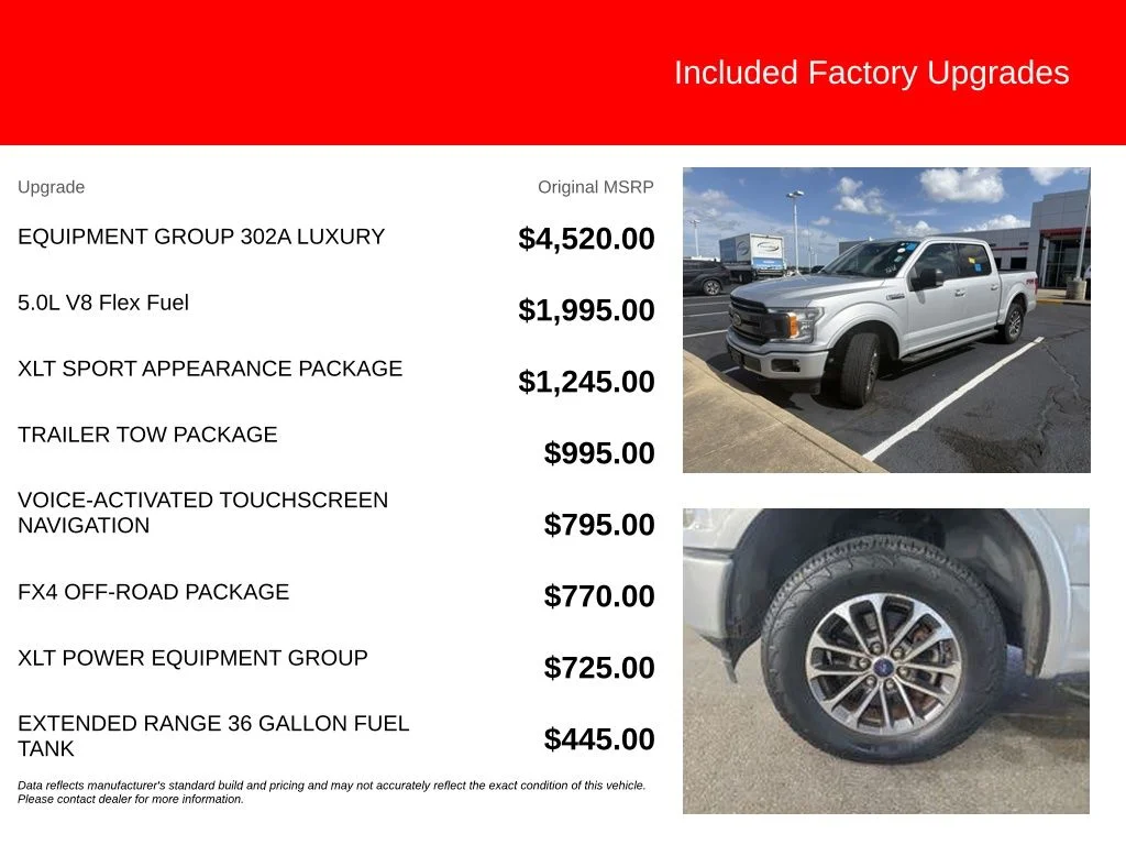 Used 2018 Silver Ford XLT image 5