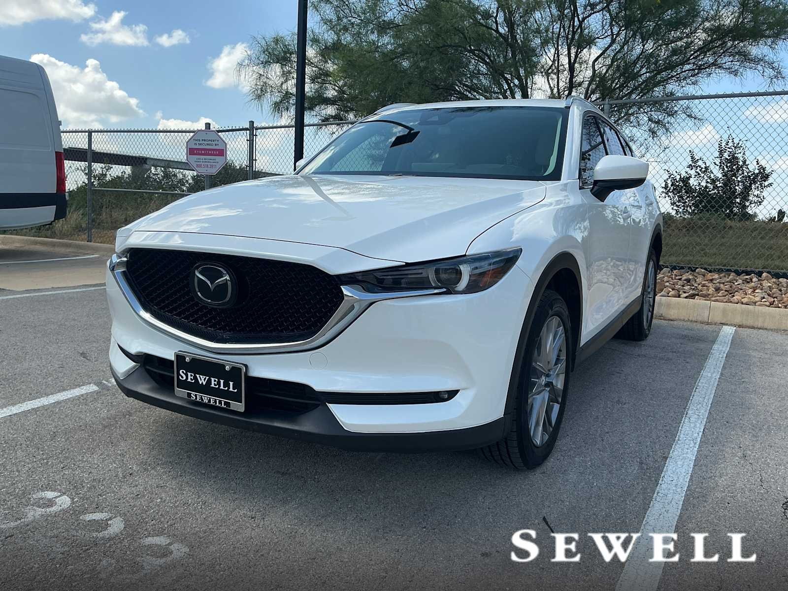 Used 2021 Snowflake White Pearl Mica Mazda Grand Touring Reserve image 1