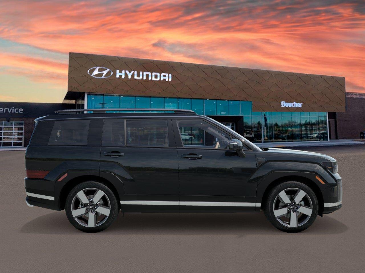 New 2027 Phantom Black Hyundai Limited AWD image 7