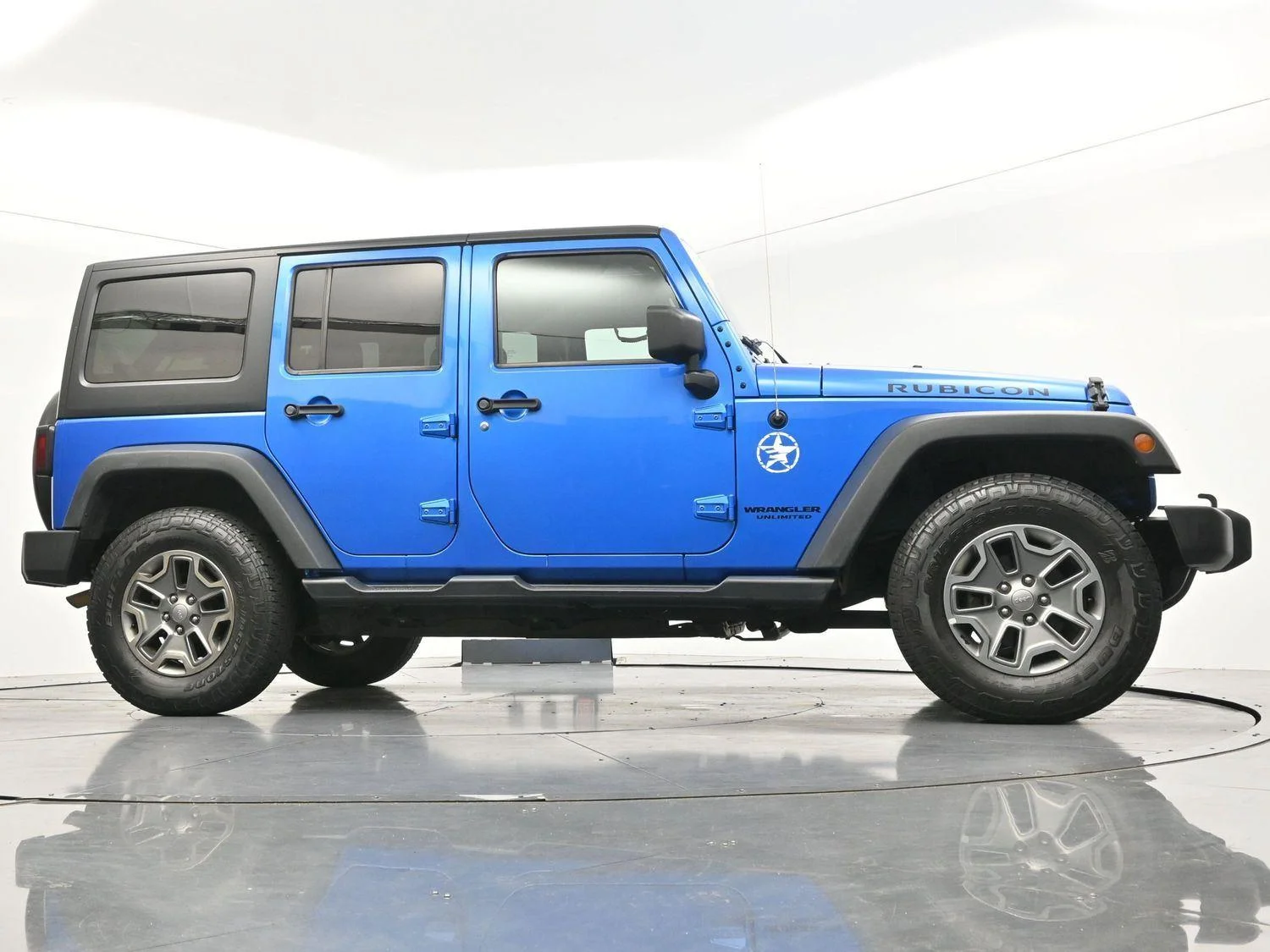 Used 2016 Hydro Blue Pearl Jeep Rubicon image 42
