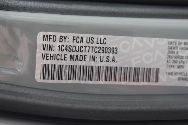 New 2026 Destroyer Gray Clearcoat Dodge GT Plus HEMI V8 image 44