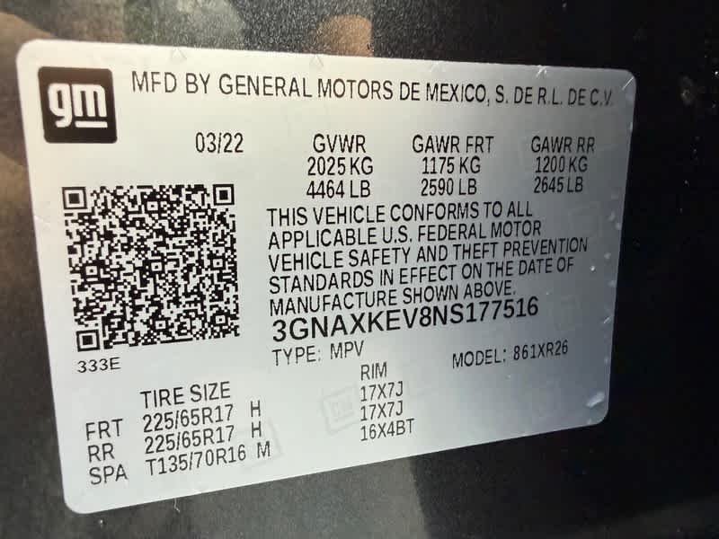 Used 2022 Iron Gray Metallic Chevrolet LT image 27