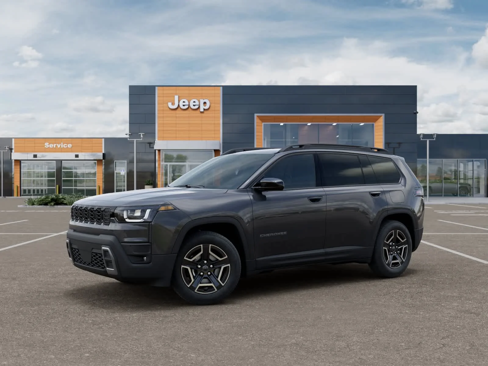 New 2026 Sting-Gray Clearcoat Jeep Laredo image 2