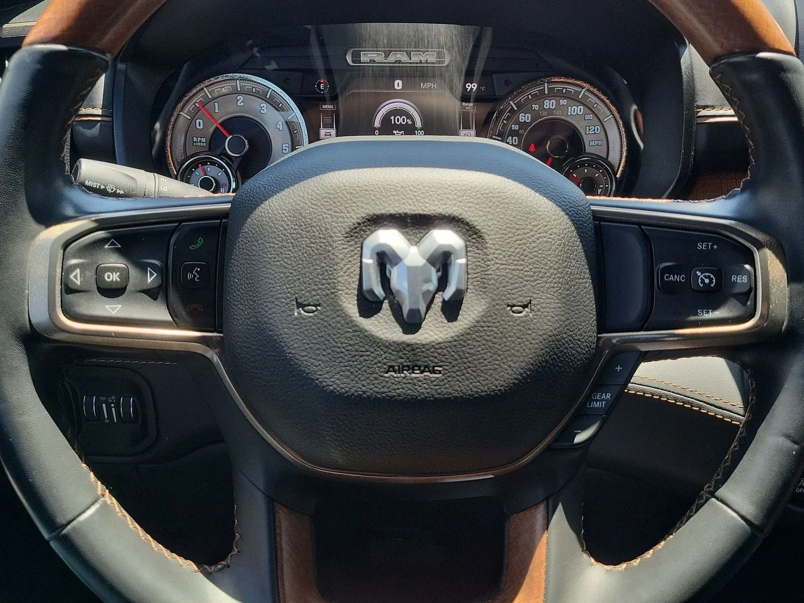 Used 2021 Dark Red Metallic Ram Longhorn image 11