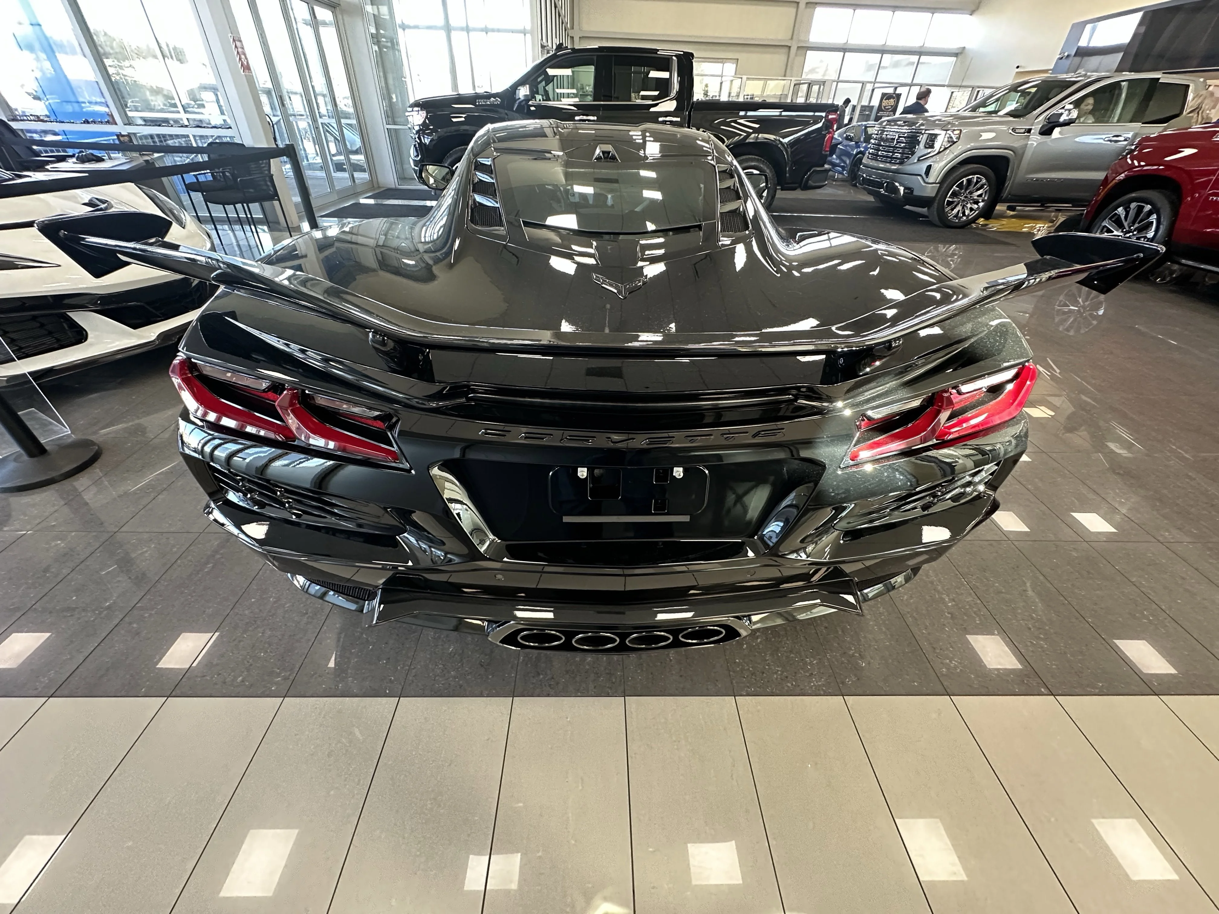 New 2026 Black Chevrolet 3LZ Z06 image 5