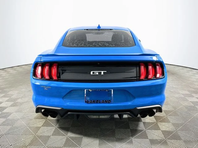 Certified Used 2022 Blue Ford GT Premium image 4