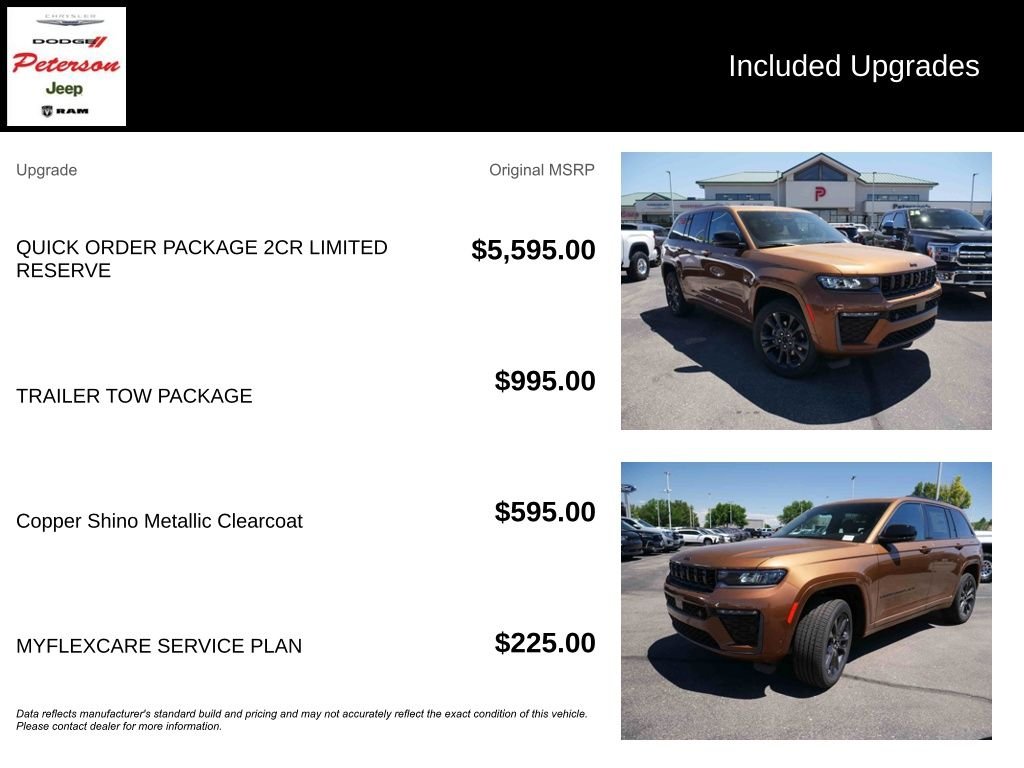New 2026 Copper Shino Metallic Clear-Coat Exterior Paint Jeep Limited image 13