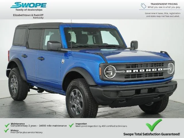 New 2026 Velocity Blue Metallic Ford Big Bend® image 32