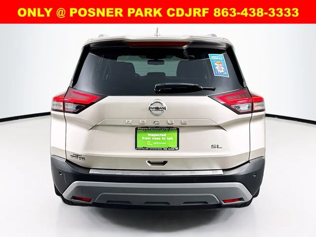 Used 2021 Gold Nissan SL image 6