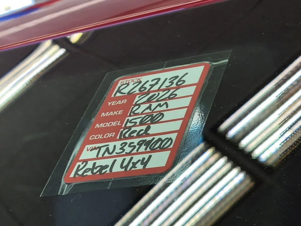New 2026 Molten Red Pearl-Coat Exterior Paint RAM Rebel image 27