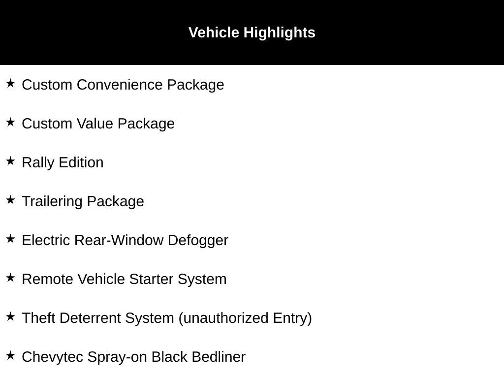 Used 2026 Black Chevrolet Custom image 39