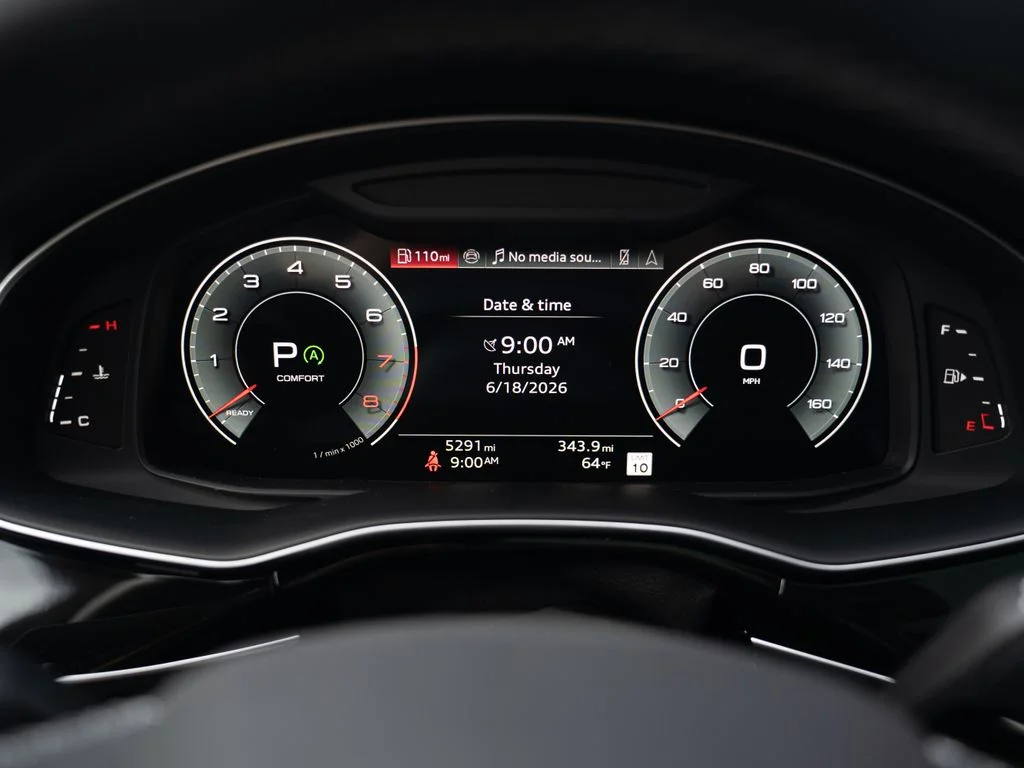 Used 2025 Blue Audi 45 Premium Plus image 25