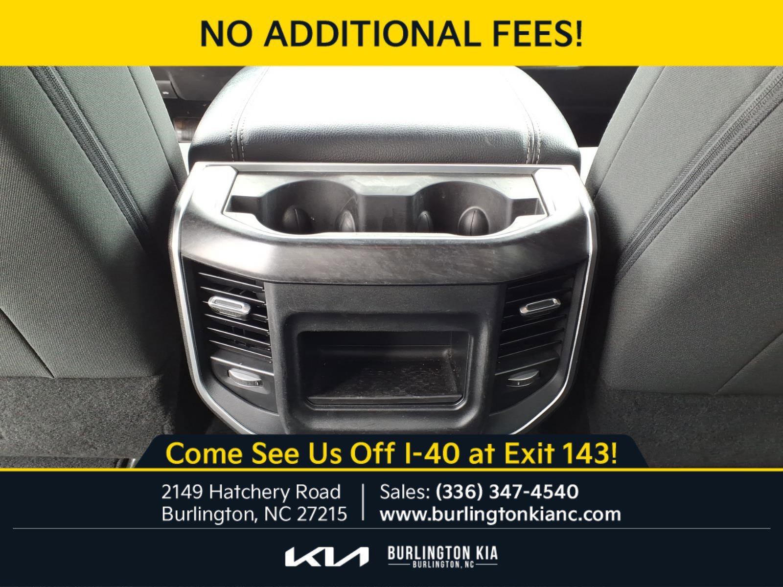 Used 2024 Bright White Clearcoat Ram Big Horn image 6