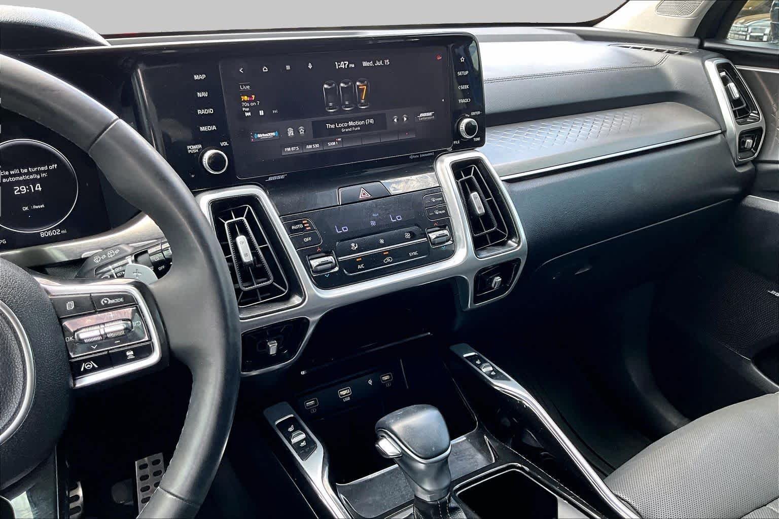 Used 2021 Sapphire Blue Kia SX Prestige image 7