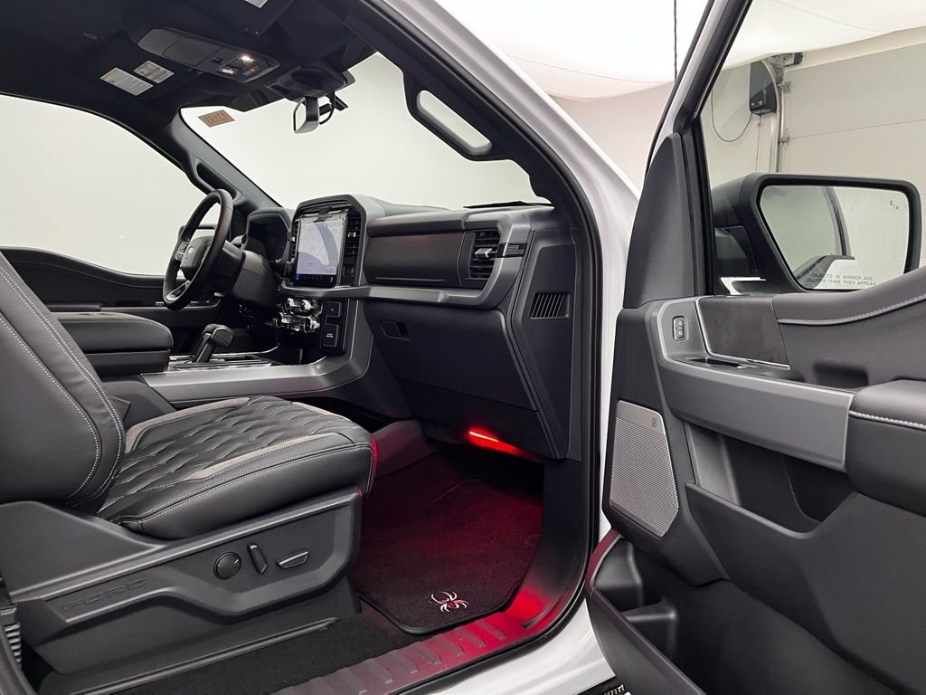New 2025 White Ford XLT  Black Widow Lifted Truck image 27